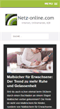 Mobile Screenshot of netz-online.com